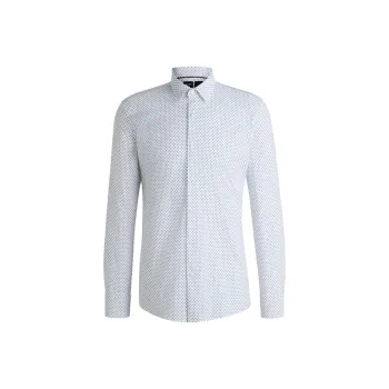 HUGO BOSS Shirt Men's Light Blue