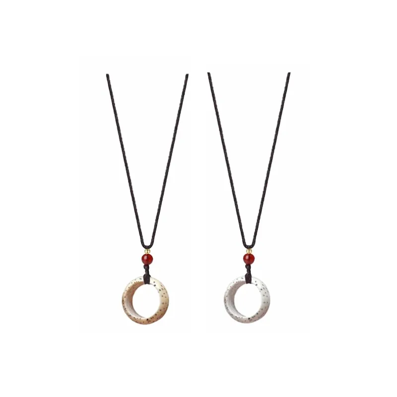 TANGSHU Star Moon Bodhi Seeds Necklaces Unisex-4