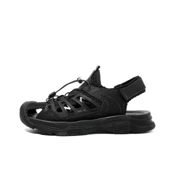 GESENLANG Anti Slip Wear Resistant River Trekking Shoes Men's Black