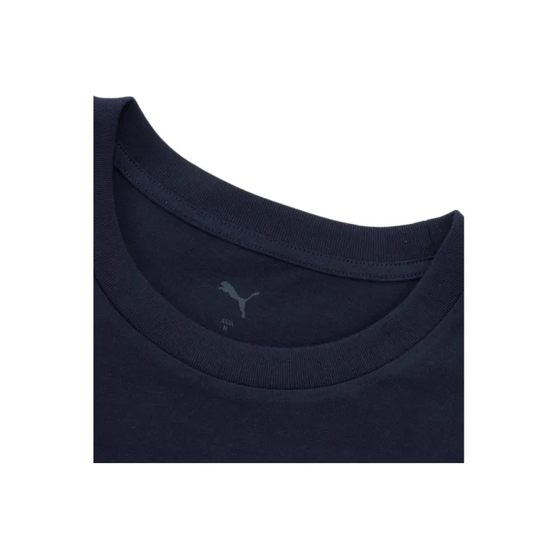 PUMA Basic GRAPHICS T Shirt Men's Marine Blue 06-3