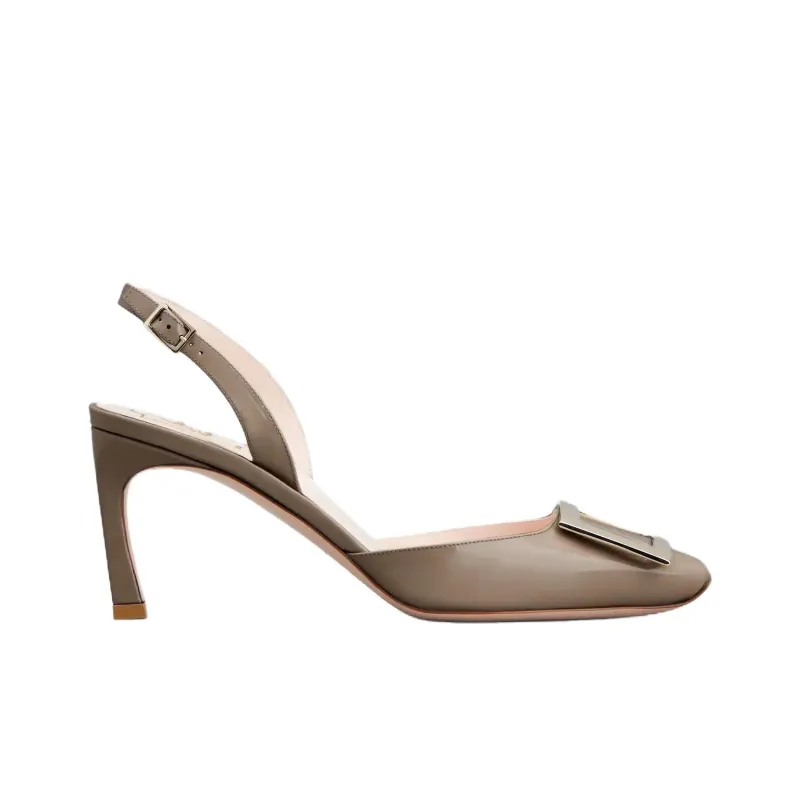 Roger Vivier Slim Heel High Heels 7cm Women's Beige-1