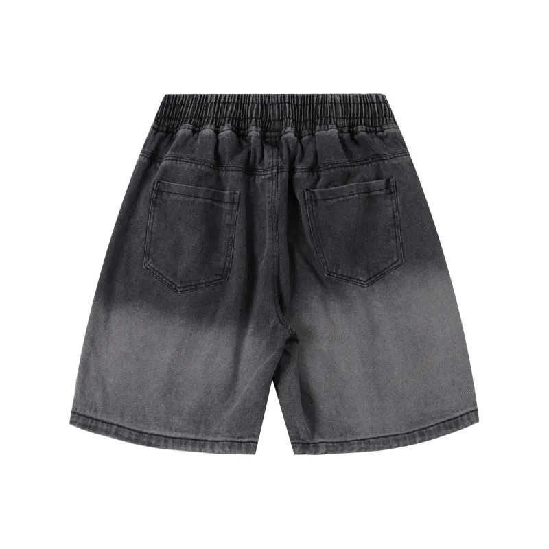 FAKE VINTAGE Denim Shorts Unisex-15
