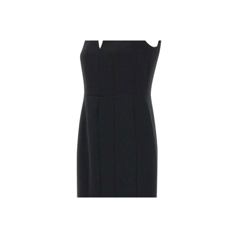 MaxMara Studio Etruria Pleated Sleeveless Dress-4