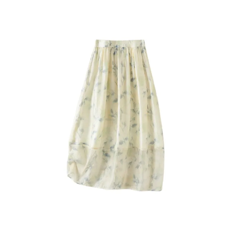 IHIMI Casual Long Skirt Women's-1