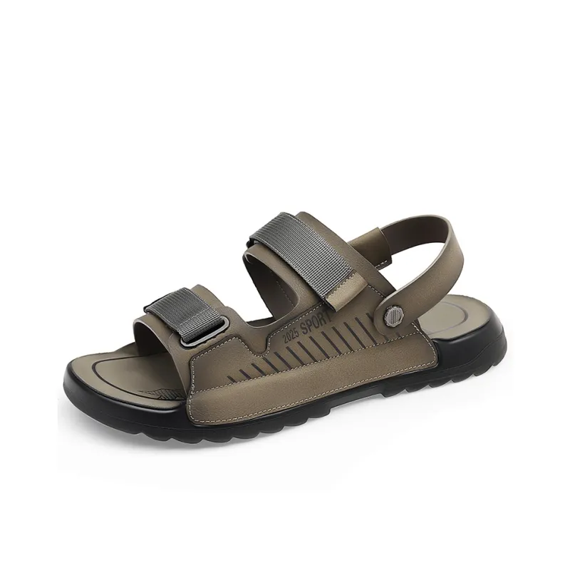 GESENLANG Beach Sandals Men Yellow/Khaki-1