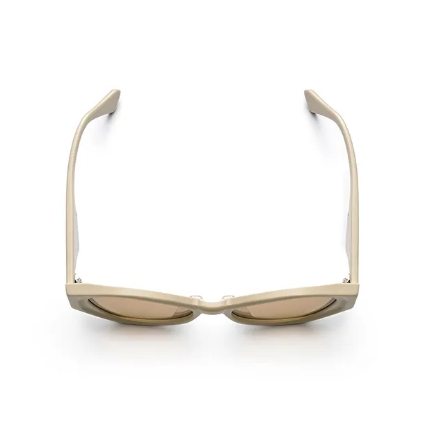THE OWNER Plate Frame Irregular Shape Sunglasses Unisex-8