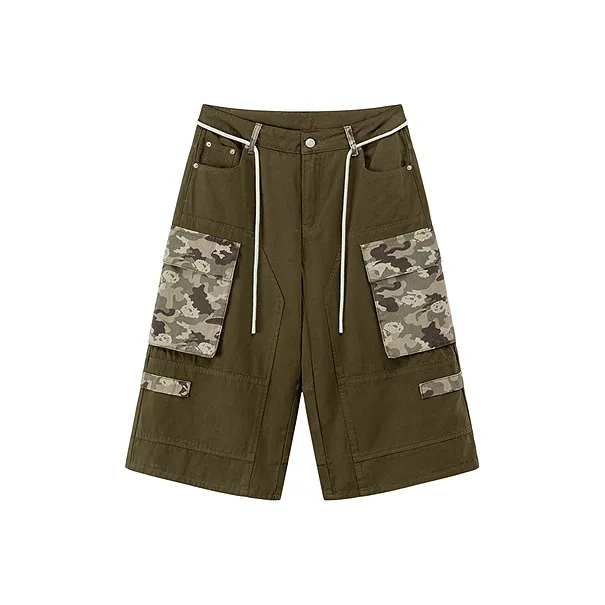 CHUU Casual Shorts Women's Mustard Green-0