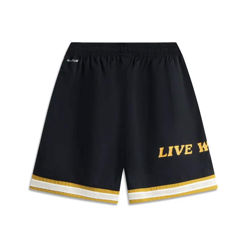 LiNing Basketball Collection Sports Shorts Men's Black-1
