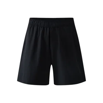 Nice Rice Casual Shorts Unisex Space Black
