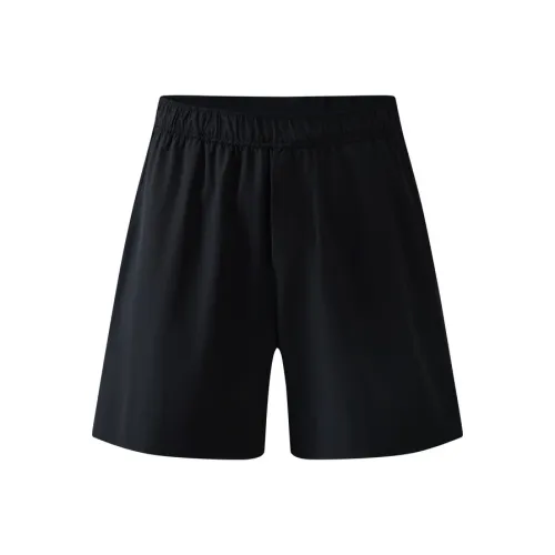 Nice Rice Casual Shorts Unisex Space Black