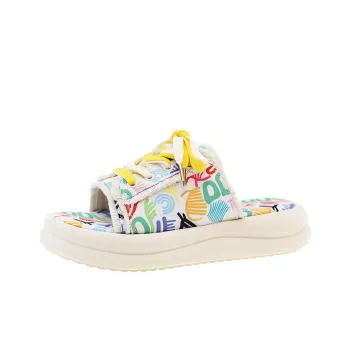 Daying Slip Resistant Abrasion Resistant Slide Slippers Women's