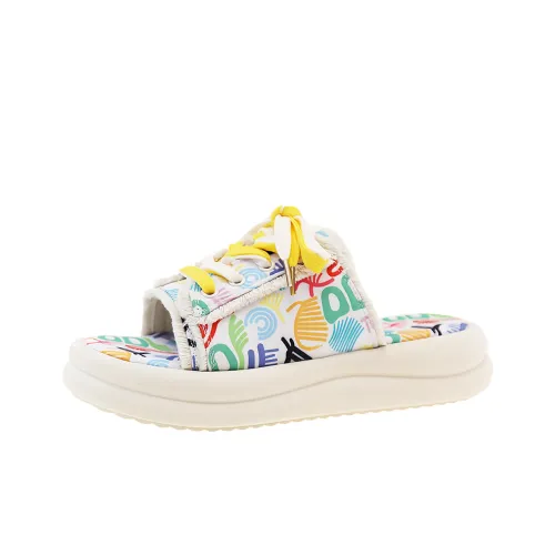 Daying Slip Resistant Abrasion Resistant Slide Slippers Women's