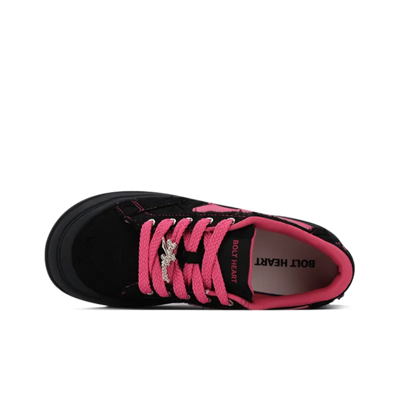AND U Anti Slip And Wear Resistant Height Increasing Low Top Heartfelt Connection Skateboard Shoes Unisex-19