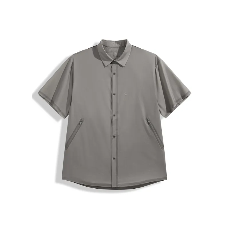 PEACEBIRD MEN Shirts Men Hyacinth Bean Brown-0