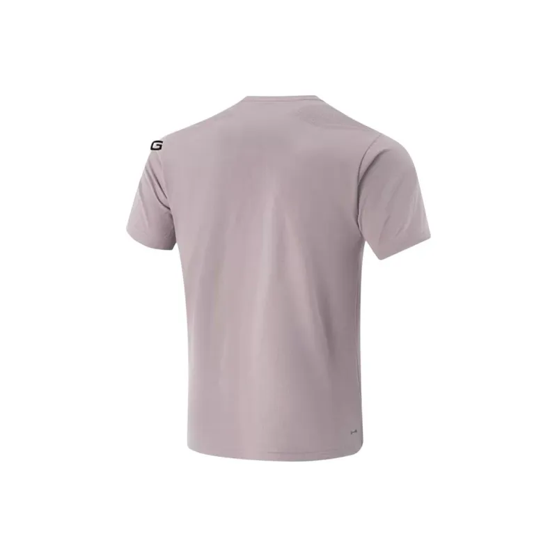 LiNing T Shirt Men's Light Purple-1