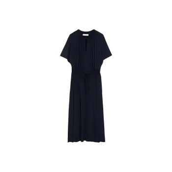 MaxMara Short Sleeved Dresses Women's Navy Blue
