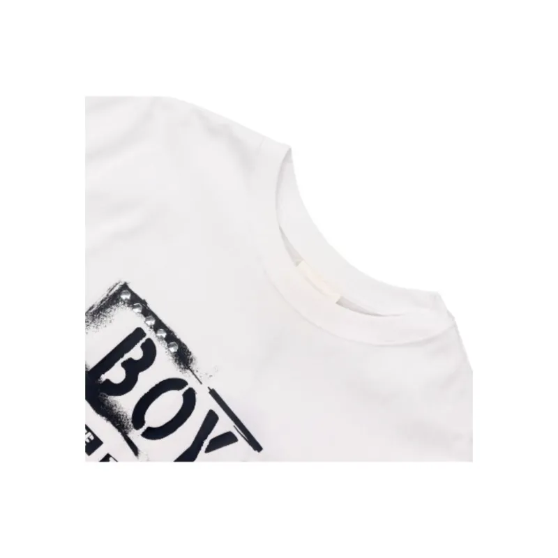 Boy London T Shirt Unisex White-3