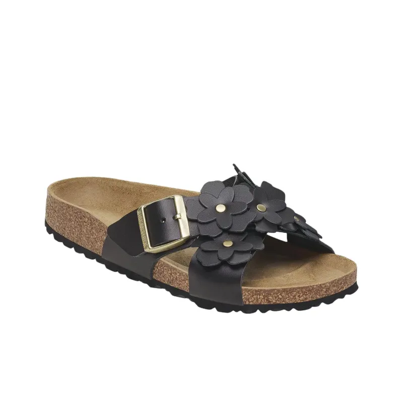 Birkenstock Siena EVA Abrasion Resistant Slide Slippers Women's Black Regular Loose Fit-1