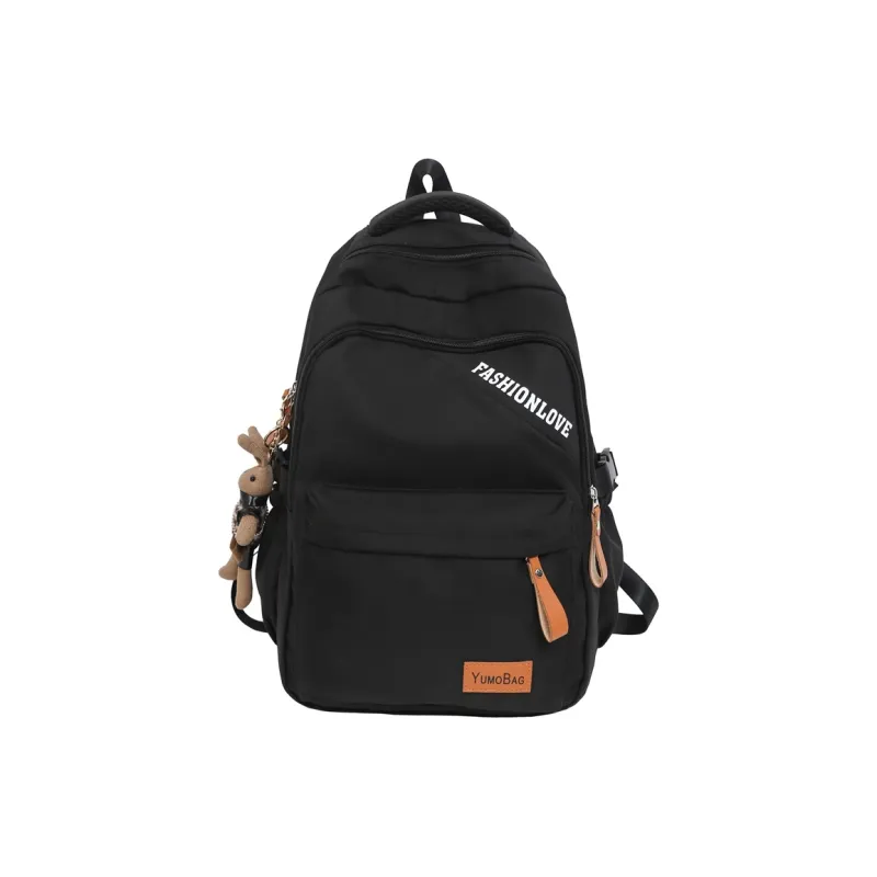 Yalu Nylon Backpack Regular Unisex Multicolor-0