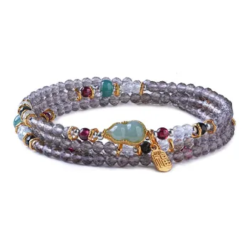 Amy's Garden Obsidian Bracelets Women's