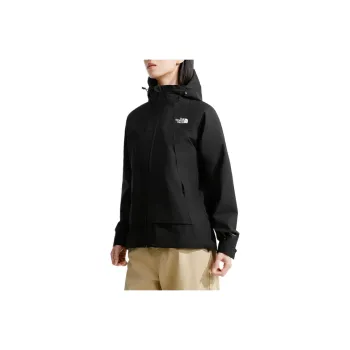 THE NORTH FACE Dryvent Hiking Outdoor Adventure Waterproof Windbreaker Jacket Women's Cosmic Black