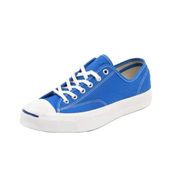 Converse Jack Purcell Anti Slip Wear Resistant Low Top Canvas Shoes Unisex Blue