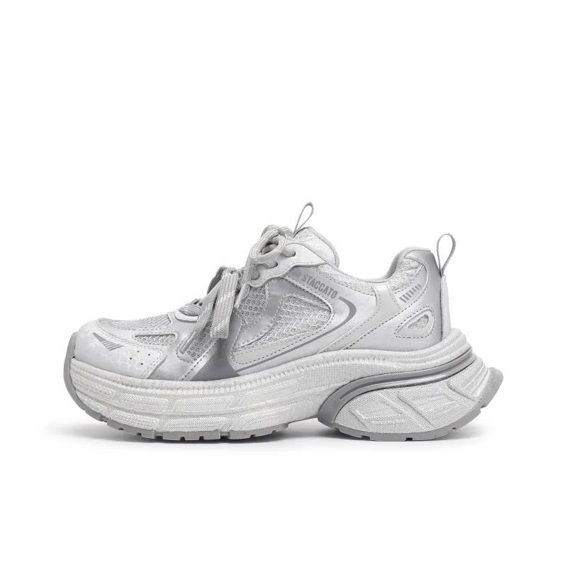 Staccato Abrasion Resistant Low Top Chunky Sneakers Unisex-5