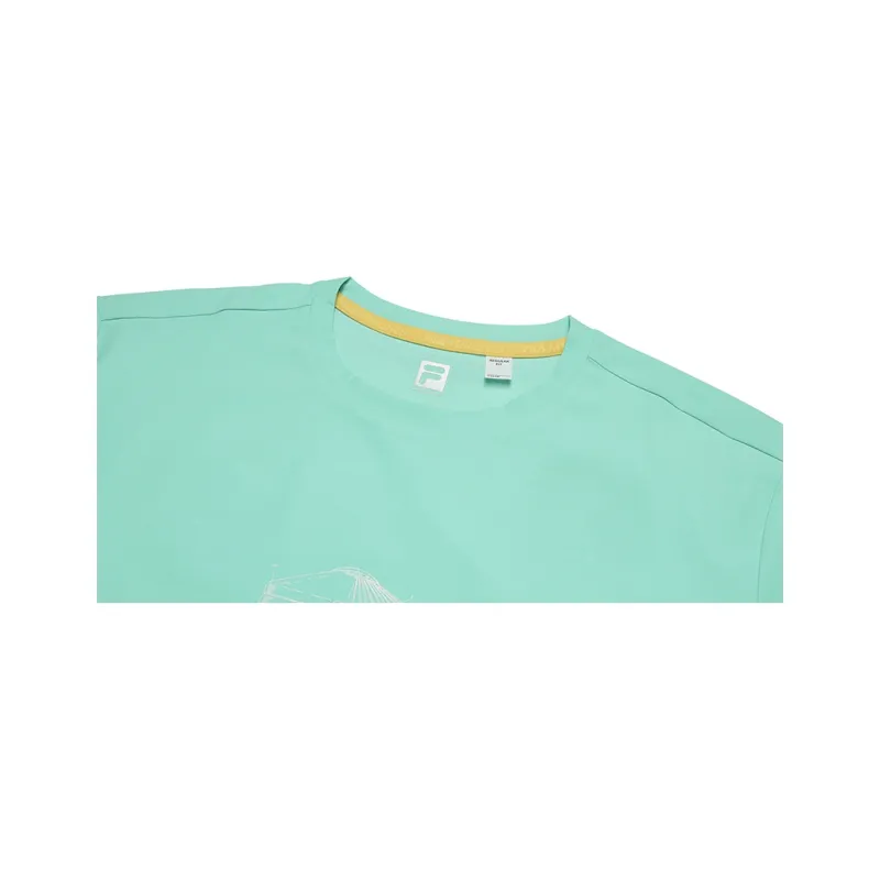 FILA EXPLORER T Shirt Men's Denim Blue BU-4