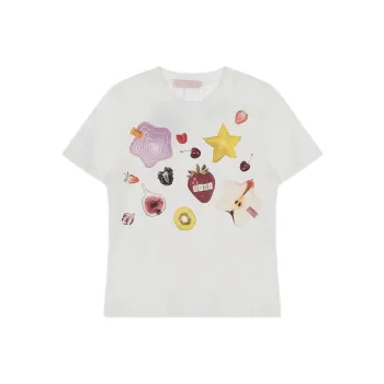 ABBY GODDESS T Shirts Women's White