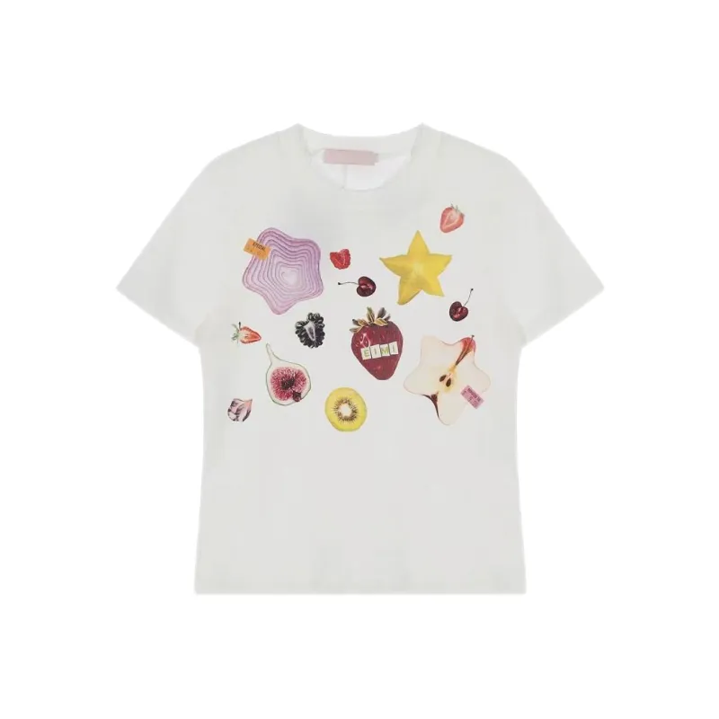 ABBY GODDESS T Shirts Women's White-0