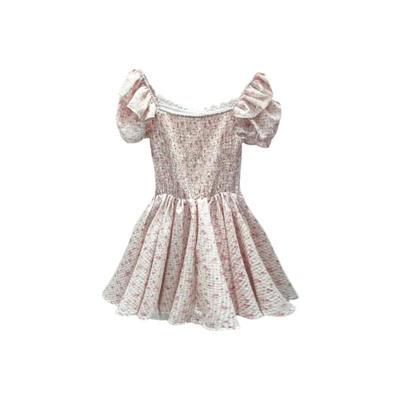 Mu Xiao Xin Short Sleeved Dress Women's-1