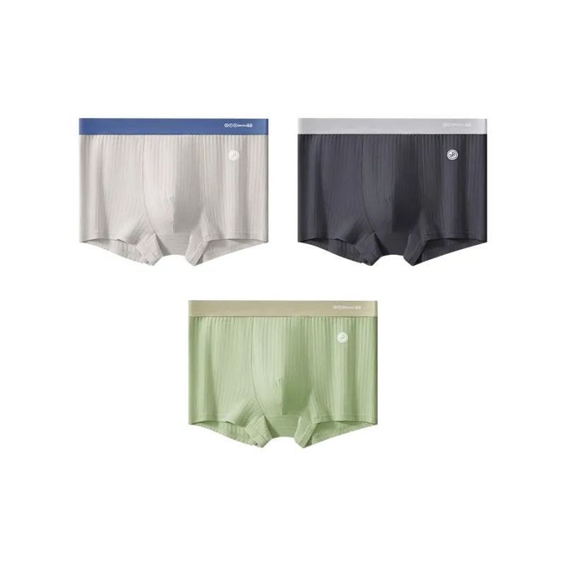 H YXIANG Underpants Men's 3 Pack-3