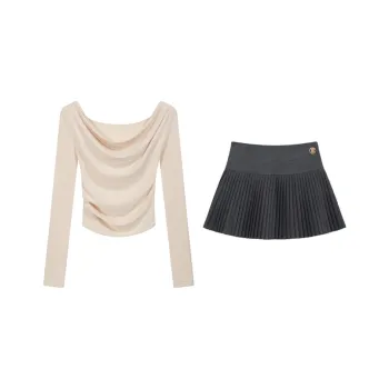 AFGGD Two Piece Skirt Sets Women's