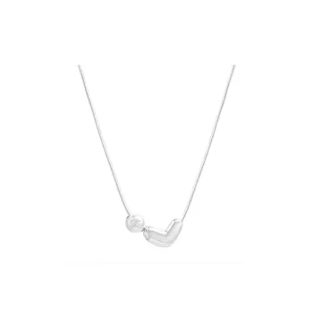 PUENTE 925 Sterling Silver Collarbone Chain Women's