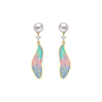 LAOMIAO S925 Silver Stud Earrings Women's