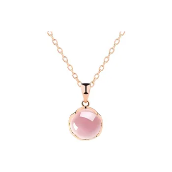 CHOW TAI KING Chalcedony Necklaces Women's