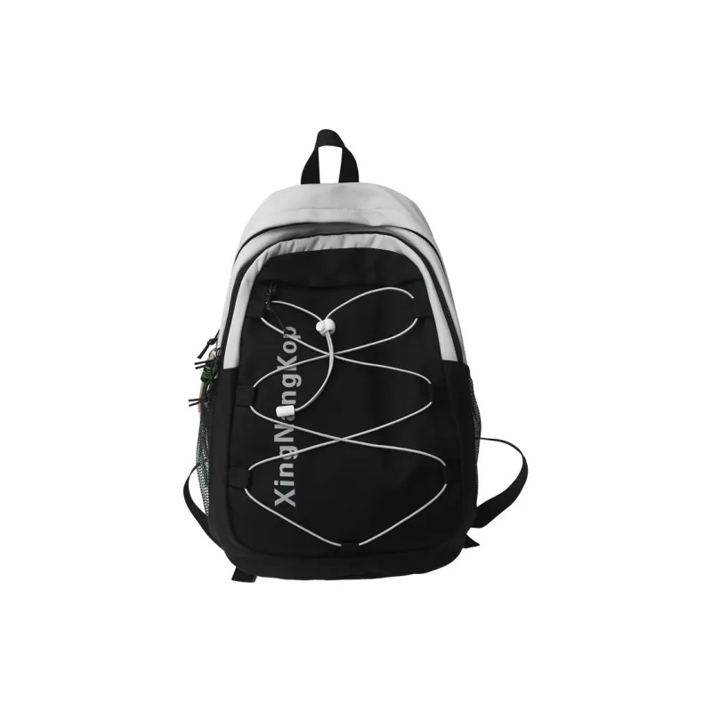 WICKBUEN Nylon Backpack Regular Unisex Yellow/Red/Black/Green-12