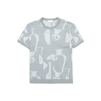 CANUDILO T Shirts Men 61325214 940 Light Gray