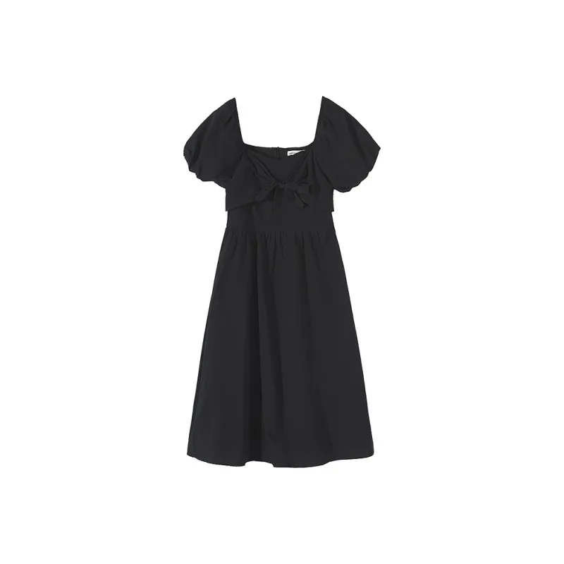 Metersbonwe Long Sleeved Dress Women's-5