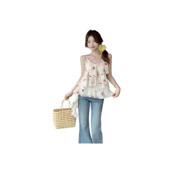 ABCMININ Tank Tops Women's Image Color
