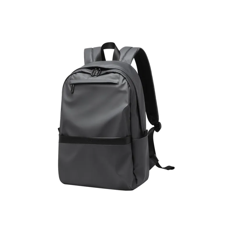 POLO Fabric Backpack Men's Black/Gray-5