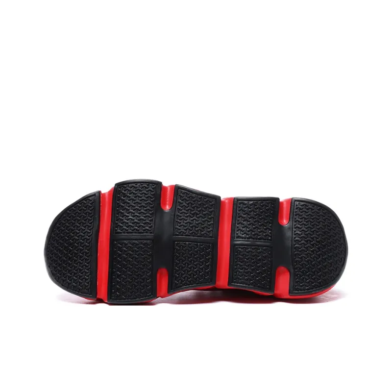 Kuding Shock Absorbing, Non Slip, Wear Resistant, Breathable And Lightweight High Top Casual Shoes Men's-17