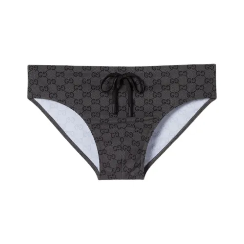 GUCCI FW25 Swimming Shorts Men's 1 Pack Black