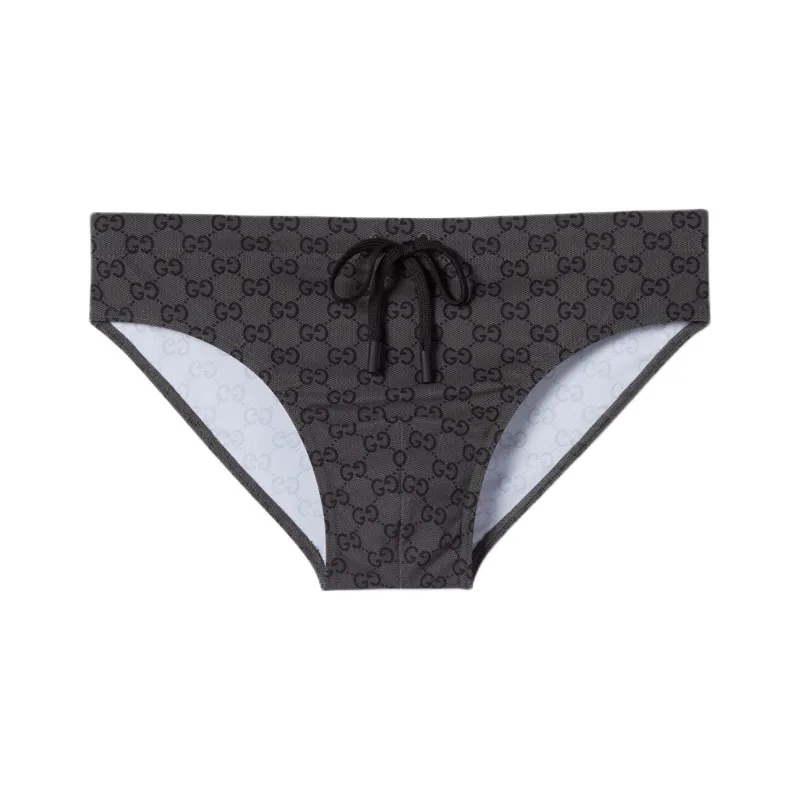 GUCCI FW25 Swimming Shorts Men's 1 Pack Black-0