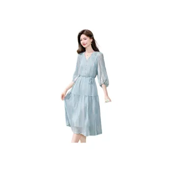 Like The Age Of Water Short Sleeved Dress Women's