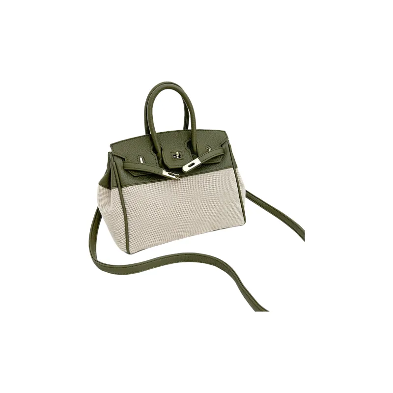 Yalu PU One Shoulder Handbag Women's Khaki/Brown/Green/Black/White/Black-8