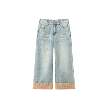 CHUU Jeans Women's Light Denim Blue