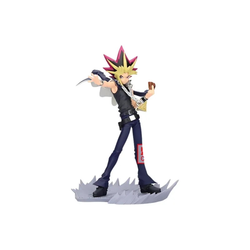 BANPRESTO Yu Gi Oh! Battlefield Of Light And Shadow, Black Magician, Duel Link, Dark Game Bonus Gifts-1