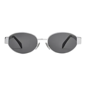 CELINE Triomphe Metal 01 Sunglasses In Metal