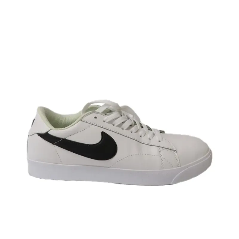 Nike Tennis Classic Anti Slip Wear Resistant Low Top Skateboard Shoes Women's White-1